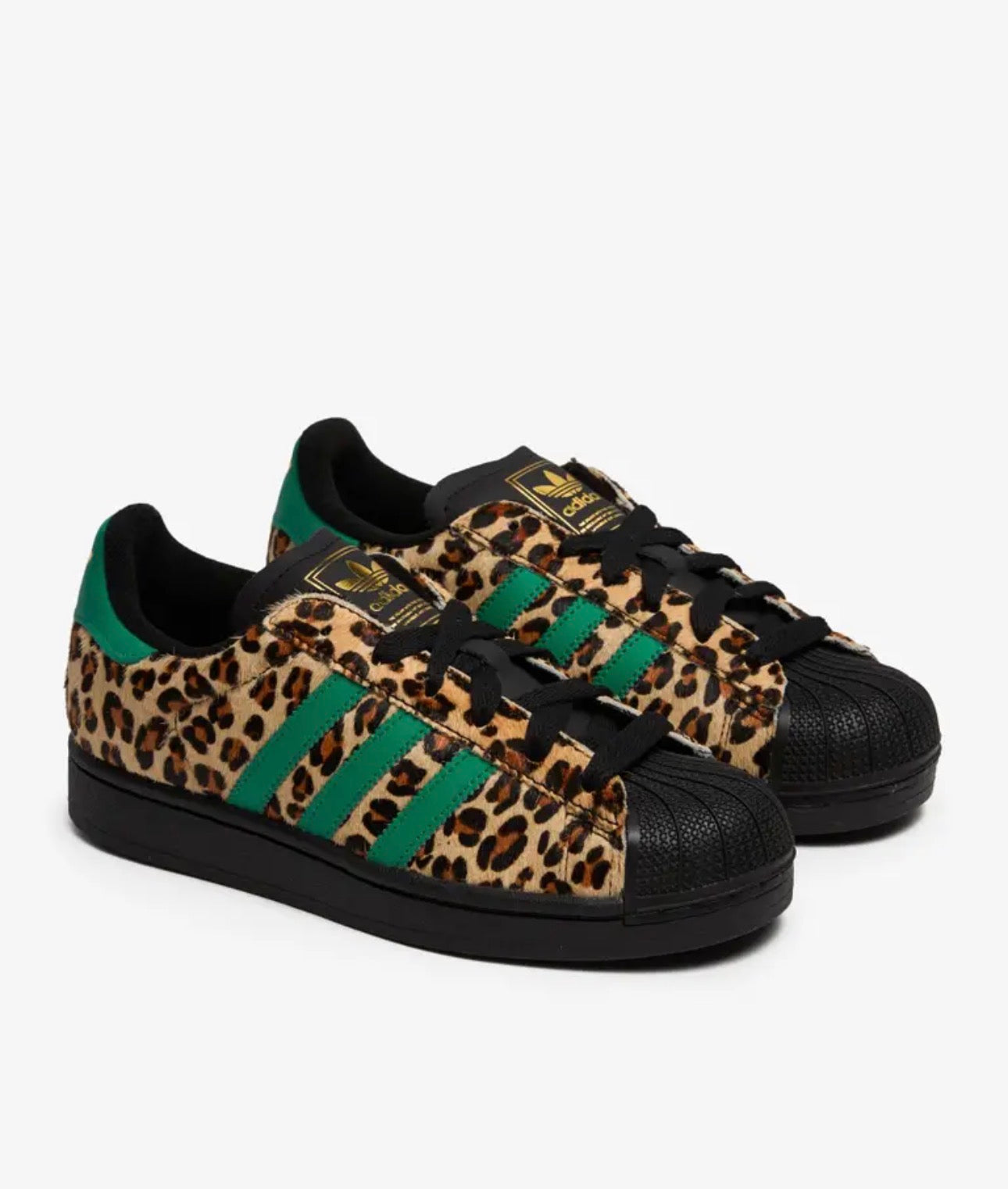 Adidas Superstar II - Leopard Green / Animal Print Pack