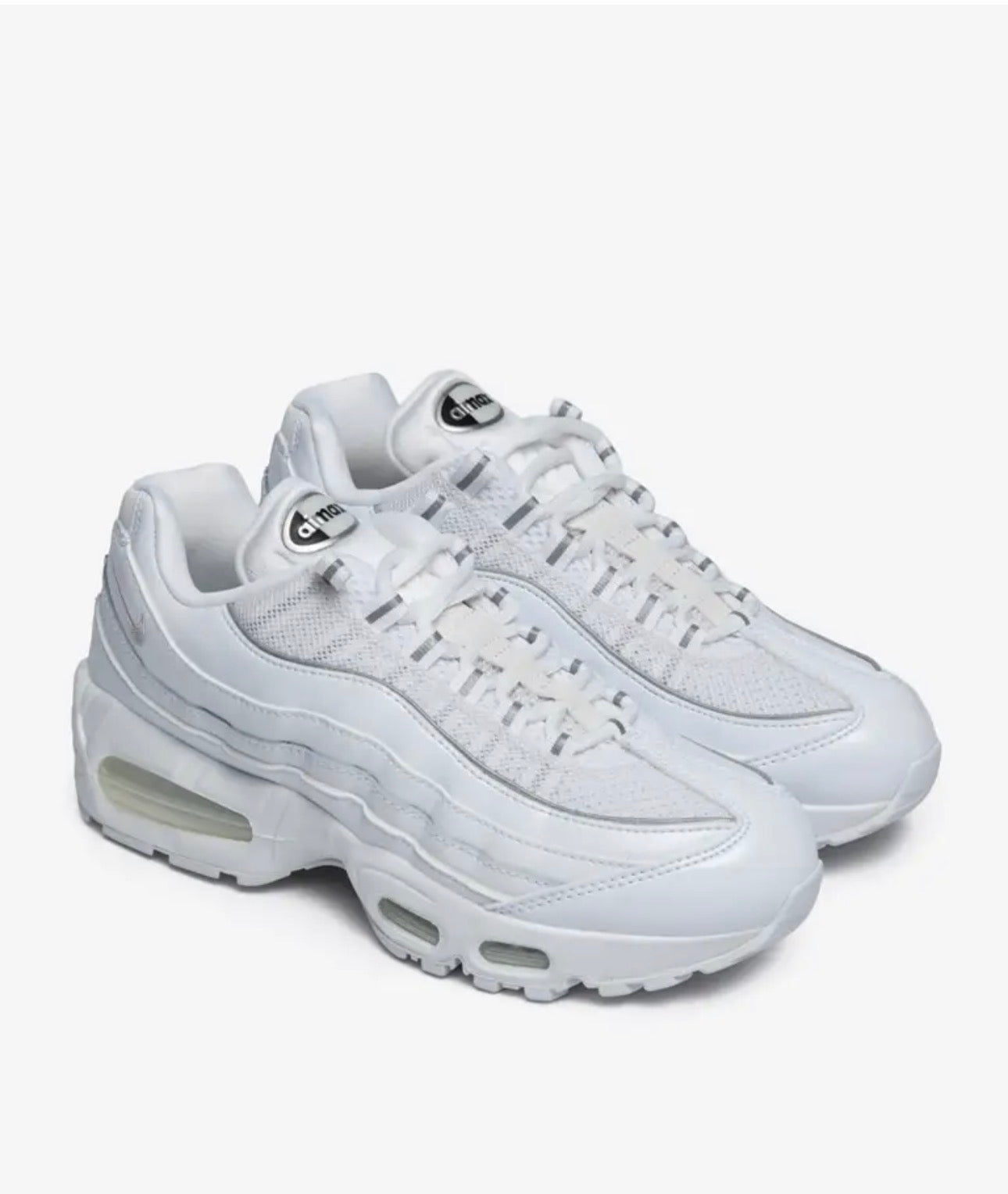 Nike Air Max 95 Big Bubble - White Patent