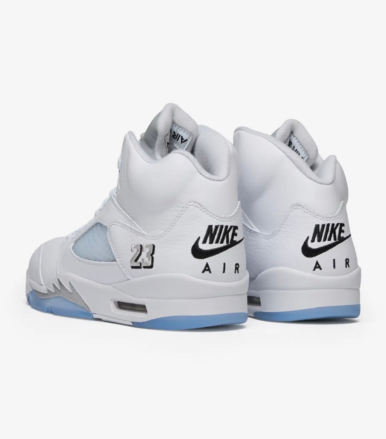 Air Jordan 5 Retro - White Metallic Silver