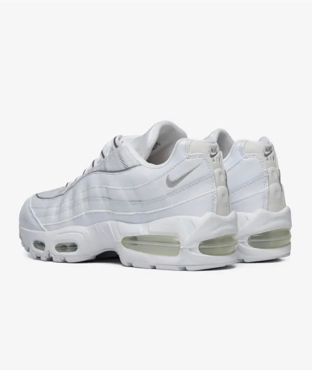 Nike Air Max 95 Big Bubble - White Patent