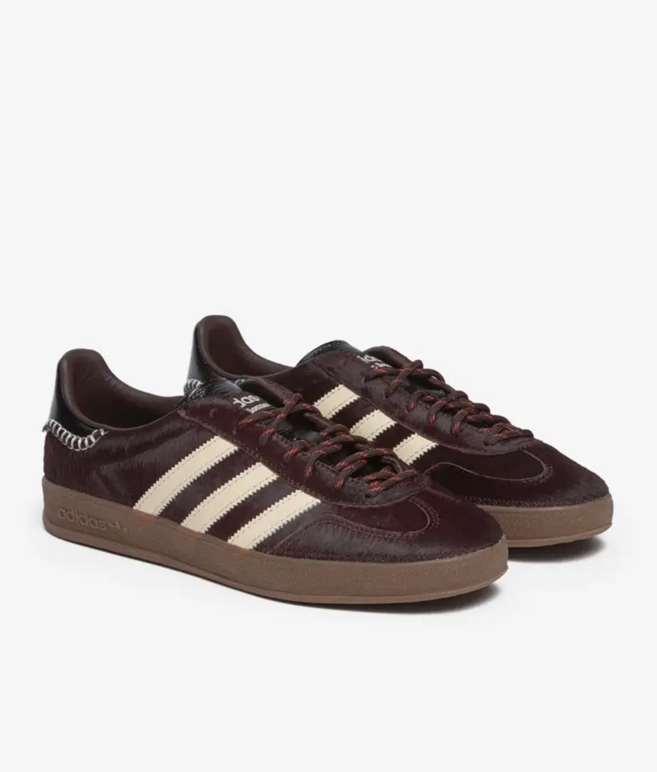 Adidas Gazelle Pony x Wales Bonner - Bourgogne