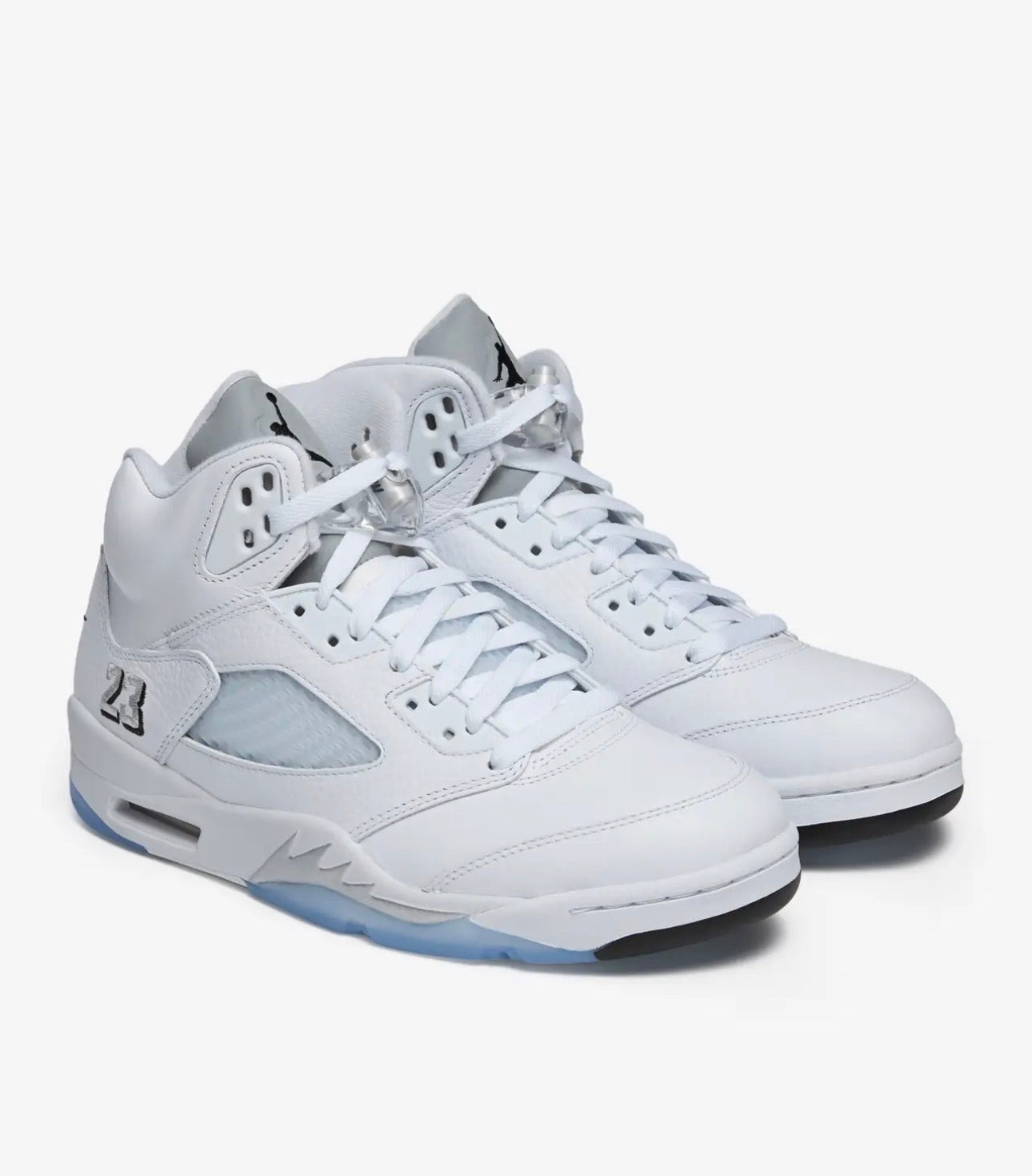 Air Jordan 5 Retro - White Metallic Silver
