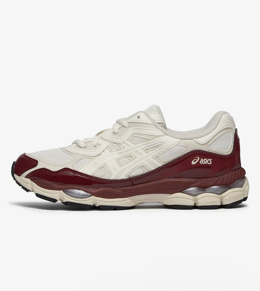 Asics Gel NYC - Antique Red / Burgundy Cream