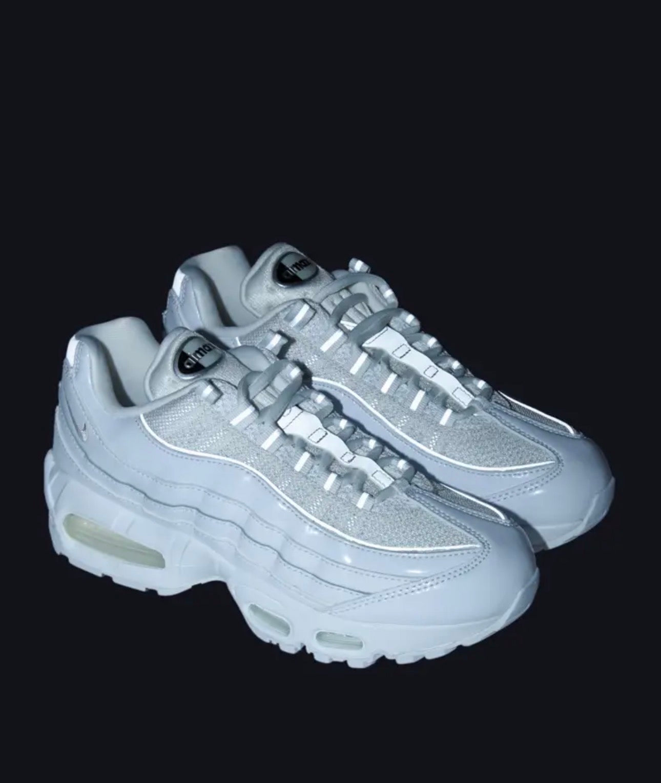 Nike Air Max 95 Big Bubble - White Patent