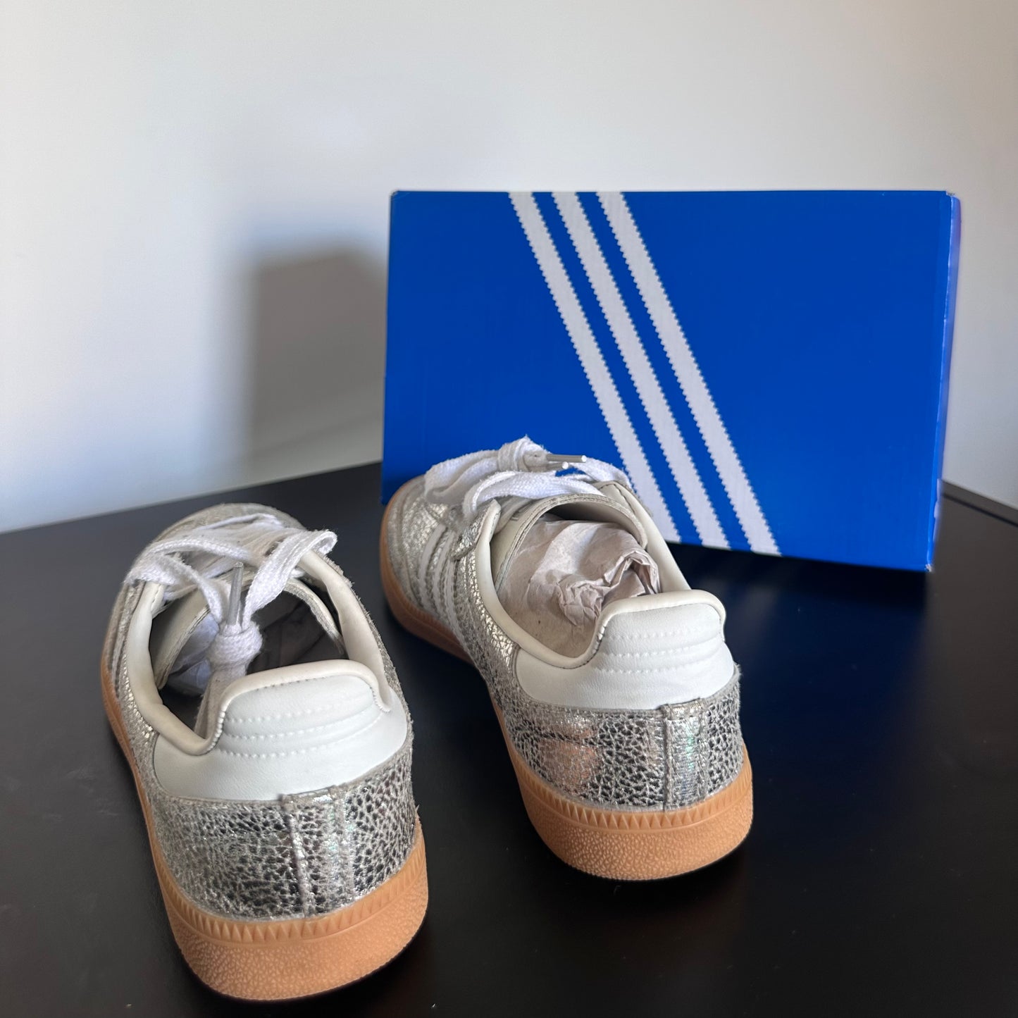 Adidas Samba OG - Metallic Silver (Taille 38)