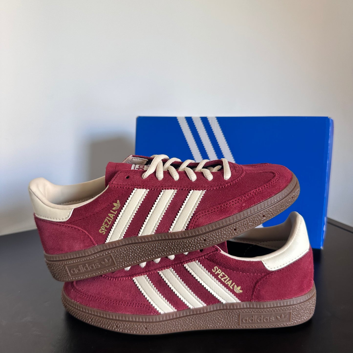 Adidas Handball Spezial OG - Burgundy & Cream (Taille 37 1/3)