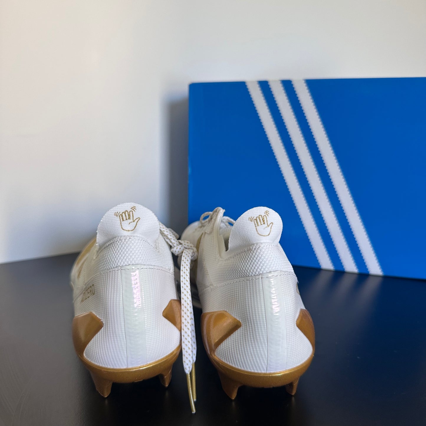 Adidas Adizero Electric - White & Gold (Taille 45 1/3)